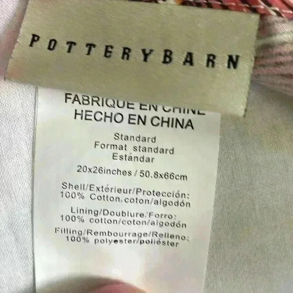 Pottery Barn Leona Floral pillowcase pair; size standard - Picture 4 of 4